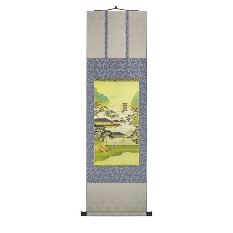 Oriental Sacred Realm by Xiu Yitang - Asian Hanging Scroll