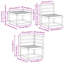  Outdoor Sofa Set 8 Pcs Garden Patio Furniture Modular Seating Sectional-1376033038