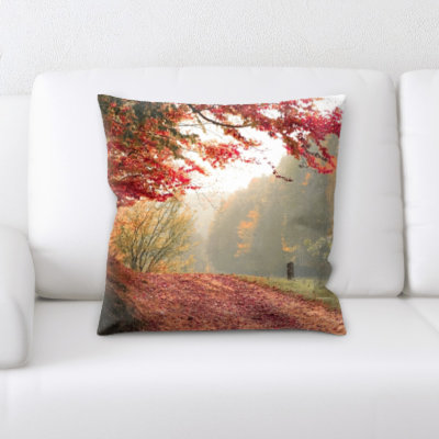 Archibald Microsuede Reversible Throw Pillow