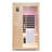 Two-person Far-infrared hemlock indoor sauna room