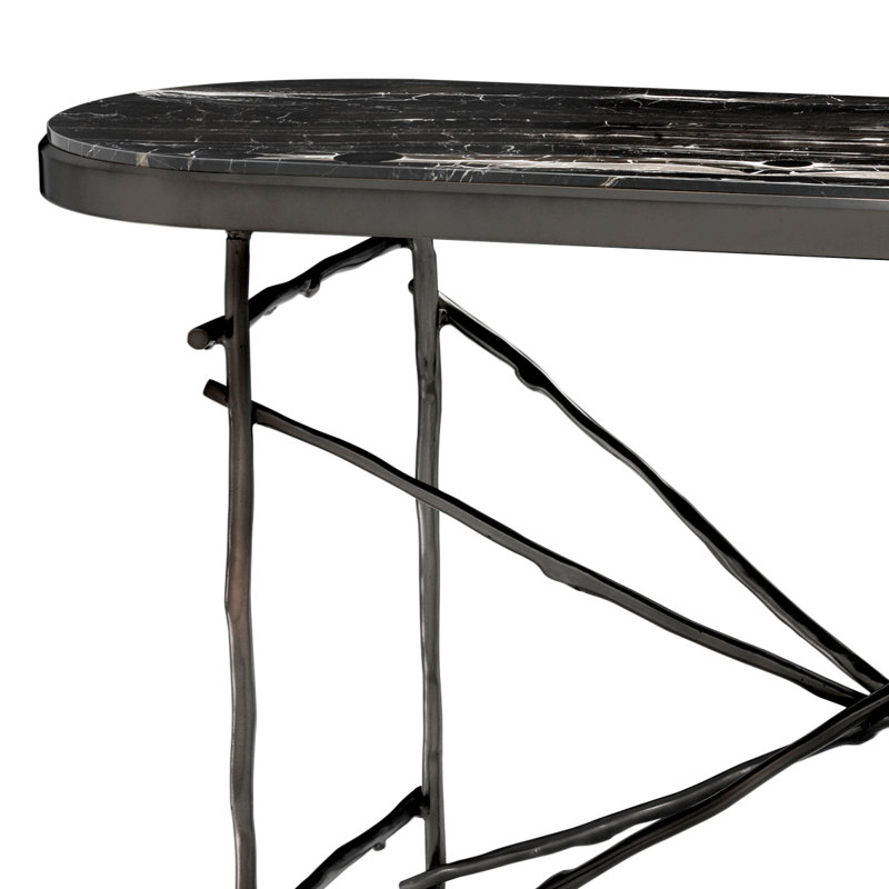 Tomasso 52'' W Stone Console Table