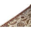 Tapis crème / rouge / beige noué à la main de haute qualité