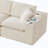 Modern Chenille Cloud Boneless Sectional Sofa-1236376317