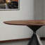Table ronde en bois massif French French-107547220