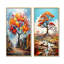 Baobab style graffiti - ensemble de salon art mural arbre baobab de 2-1102248360-1102248365