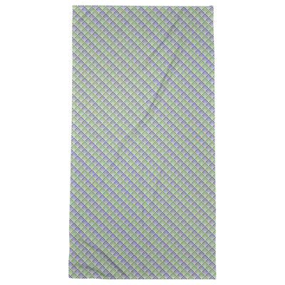 Serviette de bain géométrique katelyn elizabeth