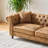 66" Chesterfield Sofa Upholstered Loveseat Couch With Throw Pillows For Living Room, Bedroom, Or Office-223382269