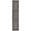 Hand-Knotted High-Quality Brown and Black Runner