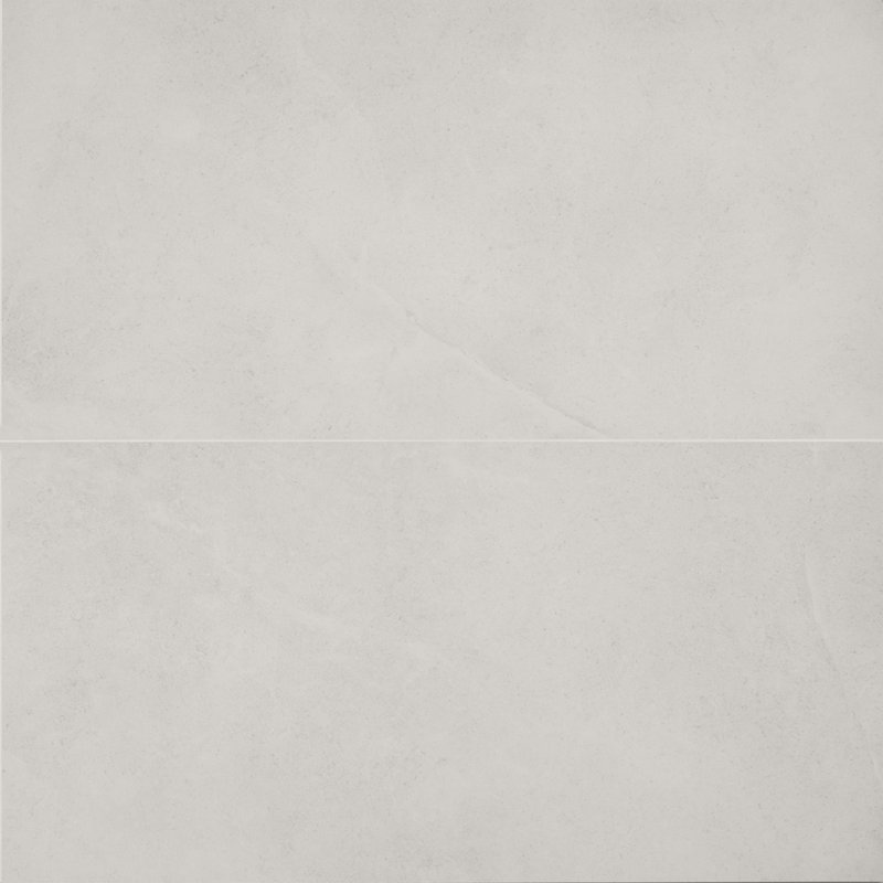 New Rock Tortora 24X48 Matte Porcelain Tile, Perla White