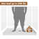 60"W X 36"D Single Threshold SMC Shower Base Anti-Slip Shower Pan with Drain Assembly & Drain Cover