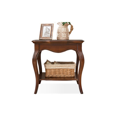 Modern Solid Wood End Table