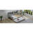 Daybed With Storage Shelves, Multi-Functional Bed With Twin Size Trundle Bed And Study Desk,Gray-1316904210