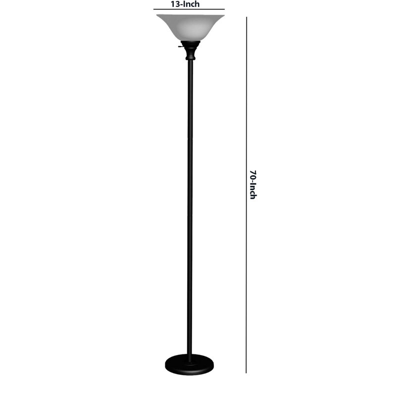 Kahanuola 70'' Torchiere Floor Lamp
