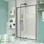 Porte de douche coulissante, porte coulissante, verre trempé-112539517