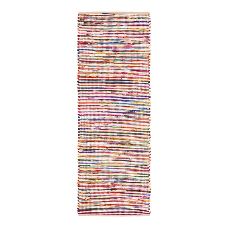 Obrigado Cotton Indoor Rug, Runner 2' x 6'1"