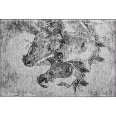 Premium Machine Washable Varroville AMF1718 Animal Rug