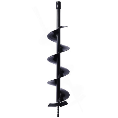 Auger Drill Bit For Planting Hole, Bulb Bedding Digging Post Hole Planting Tool For 3/4" Shaft Auger,Hole Digger Replacement Auger Bits Earth Auger Digging Bit 6IN+10IN+12IN