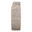 Statue circulaire sculptée en marbre poli pour la décoration du salon - Objet décoratif moderne pour la maison - 25 cm, couleur beige