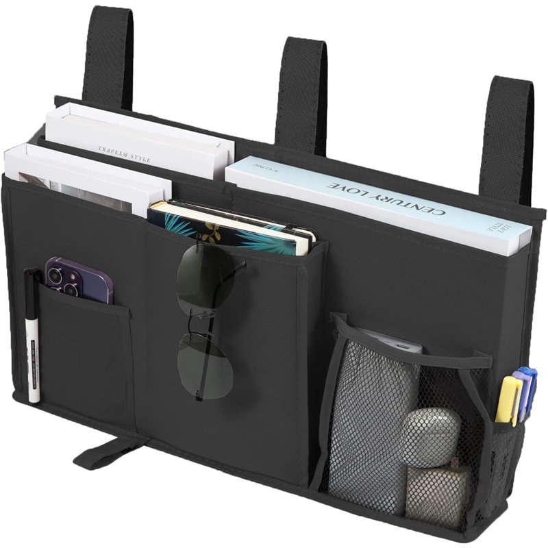 Bedside Caddy - Bunk Bed Organizer, Hanging Storage Ba...