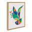 «Bird of Peace» par Rachel Lee, 3 oiseaux, reproduction d'art sur toile encadrée-88782839
