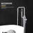 Floor Waterfall Faucet with Diverter