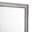 Miroir pour commode Cyl 36 X 41 avec moulure en bois gris métallique