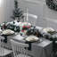 Service de table 16 pièces en porcelaine fine à bordure dorée pour 4 personnes, assiettes et bols à soupe classiques, idéal pour les repas formels et les cadeaux.