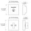 Prestige 380 Square Single Cylinder Deadbolt Featuring SmartKey® Security