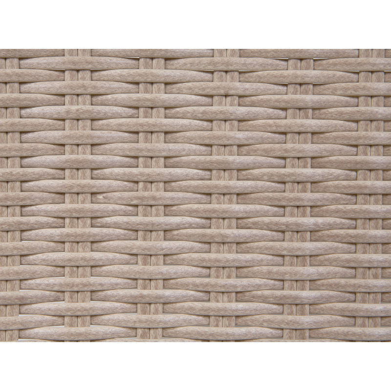 Elbeni Rattan 4 - Person Seating Group with Cushions
