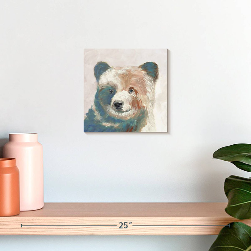 Crowle Smiley Bear Cub, 10" H x 10" W