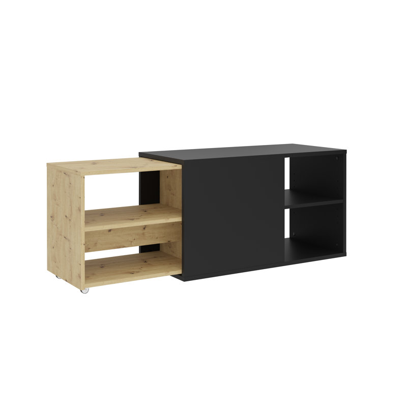 Kvido Unfinished TV Stand for TVs up to 75"