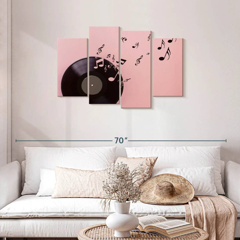 Disque vinyle Abarca, H 27 po x l 43 po