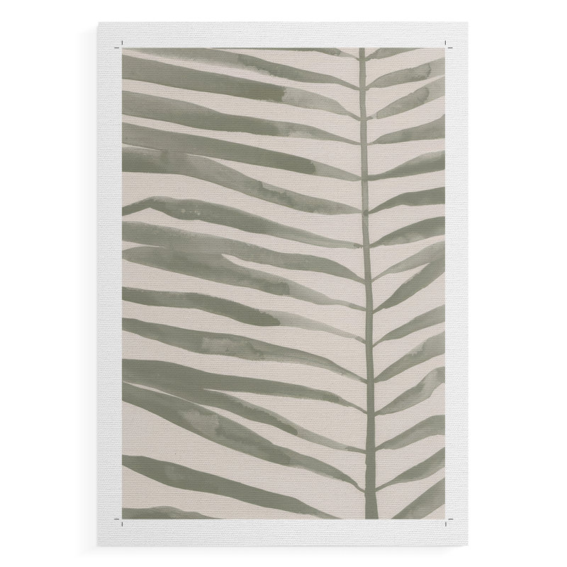 Frond Fingers II - Impression sur toile seulement - NON CADRE, H 18 po x l 12 po