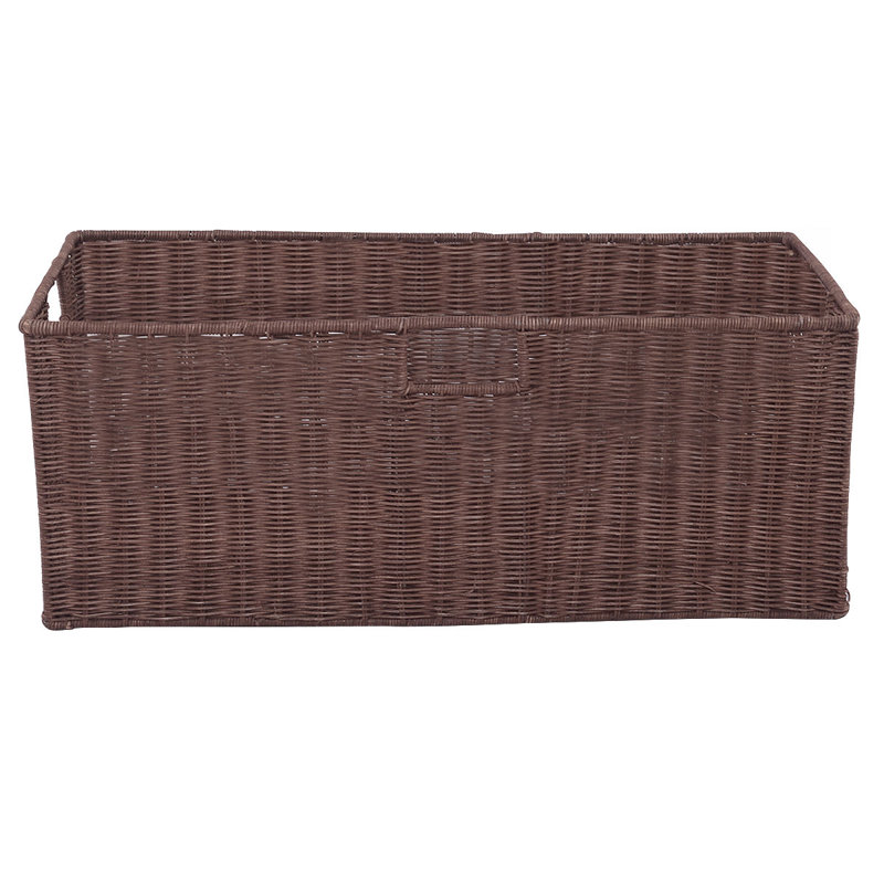 Gracie Oaks Wicker Box