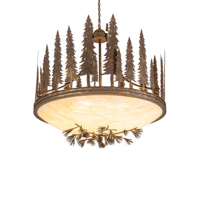 48" Wide Towering Pines Inverted Pendant