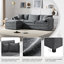 Canapé modulaire modulaire avec repose-pieds mobile-1721330079