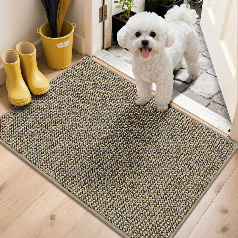 Paillasson Bukvice, Beige, L 24 po x L 36 po