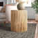 Chessa Solid Wood End Table