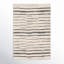 Tapis rayé en laine touffeté à la main beige / gris anthracite Rune-1221787047