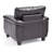Moran Faux Leather Armchair-207826076