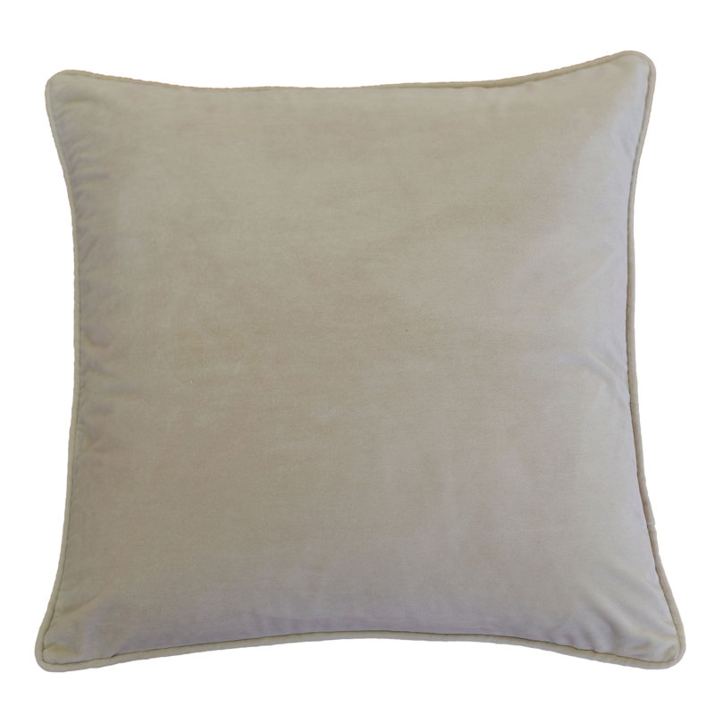  Square Pillow Cover & Insert, Beige