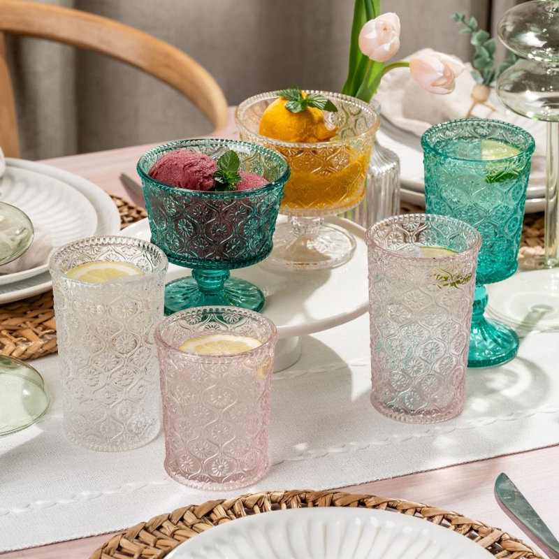 Verre Mitzi Highball, Rose