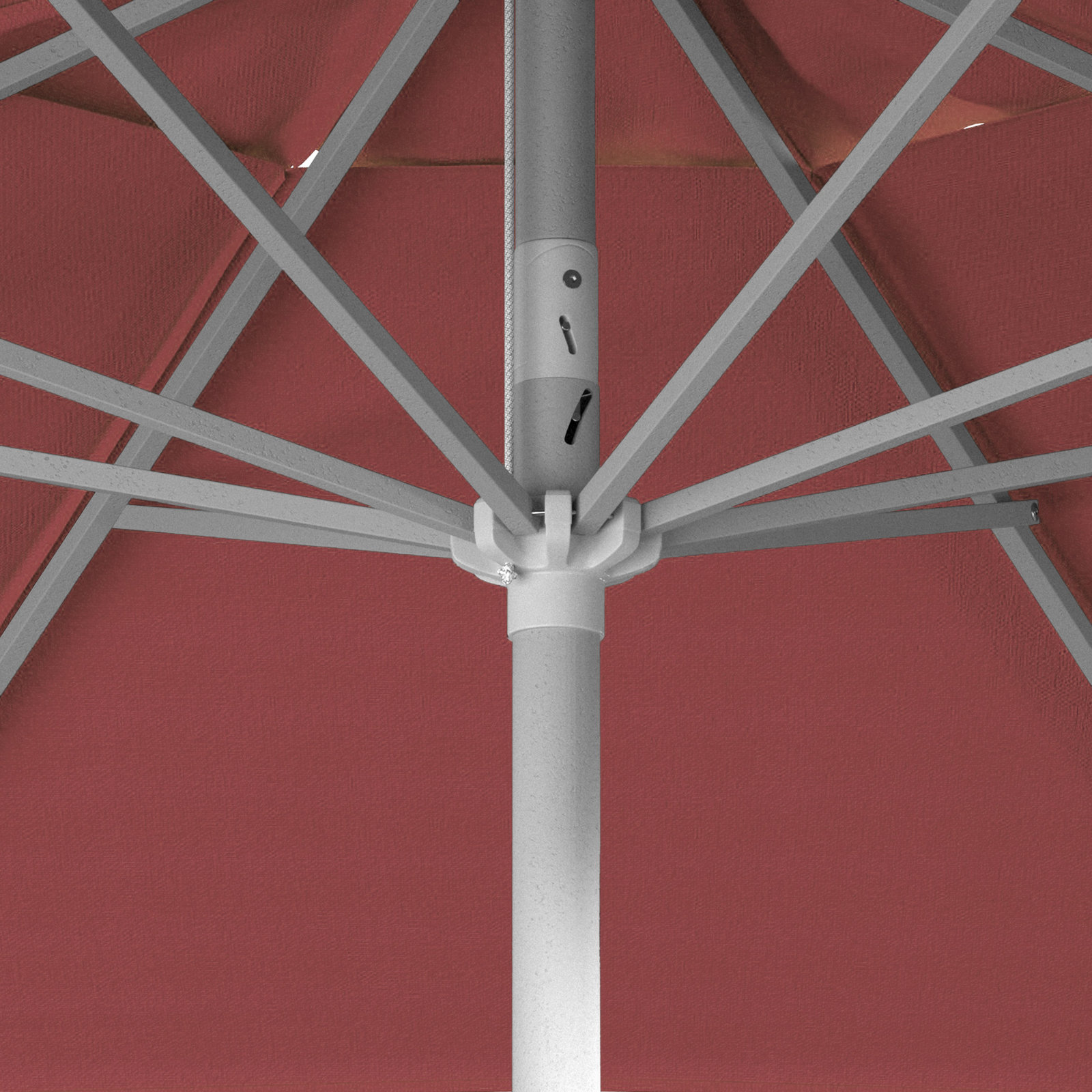 Kenne Sunbrella® Umbrella, Canvas Hot Pink Sunbrella® Canvas, 90" W x 90" D