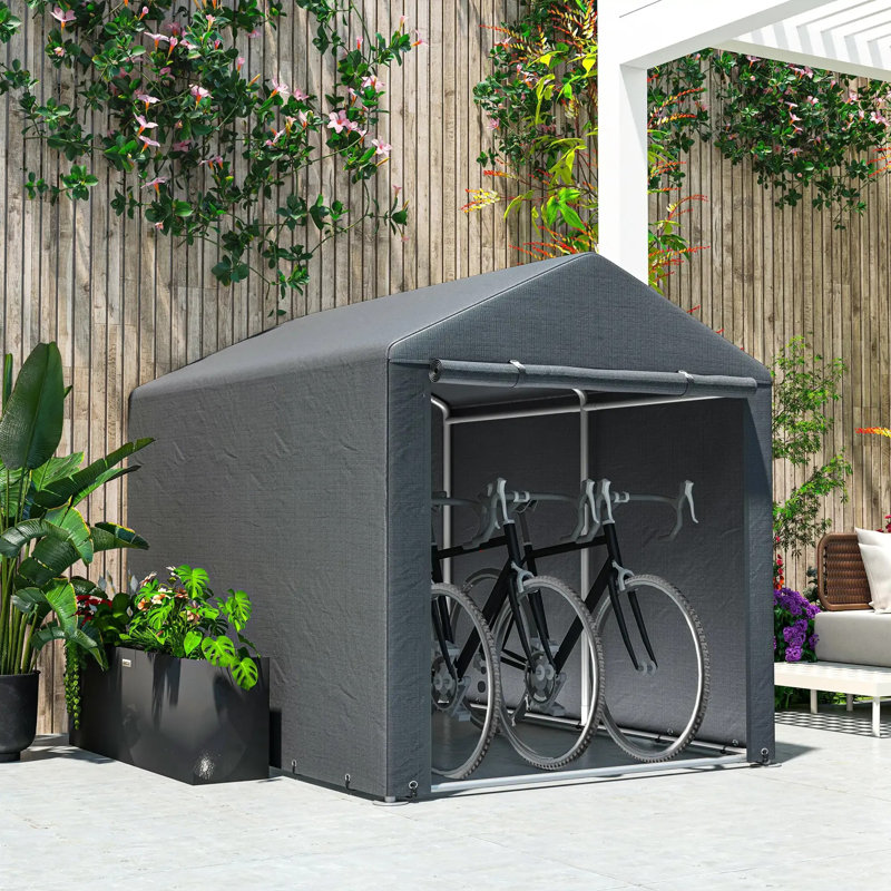 Galvanised Steel Basic Storage System, Black/Grey