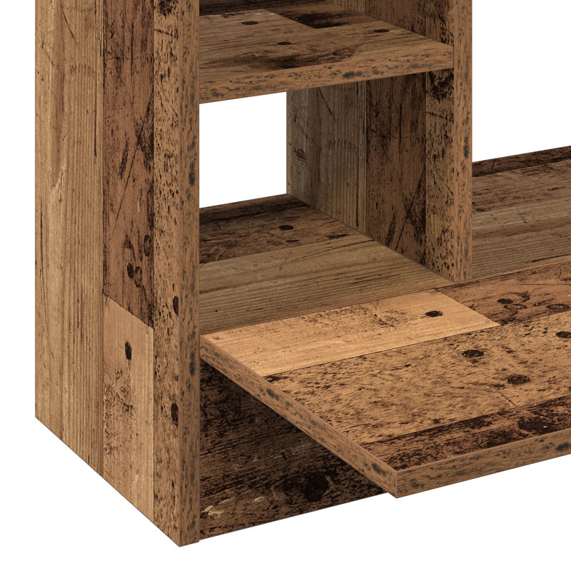 Wall-Mounted Desk 105X48x75 Cm Engineered Wood, Old Wood
