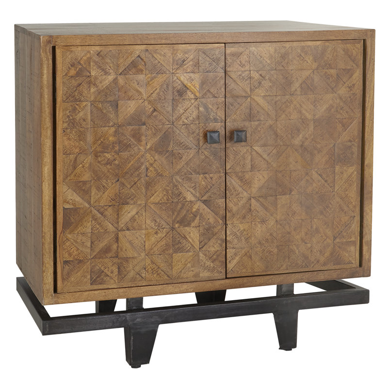 Bernsdale Solid Wood Accent Cabinet
