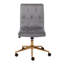 Chaise de bureau ergonomique en velours-1853611477