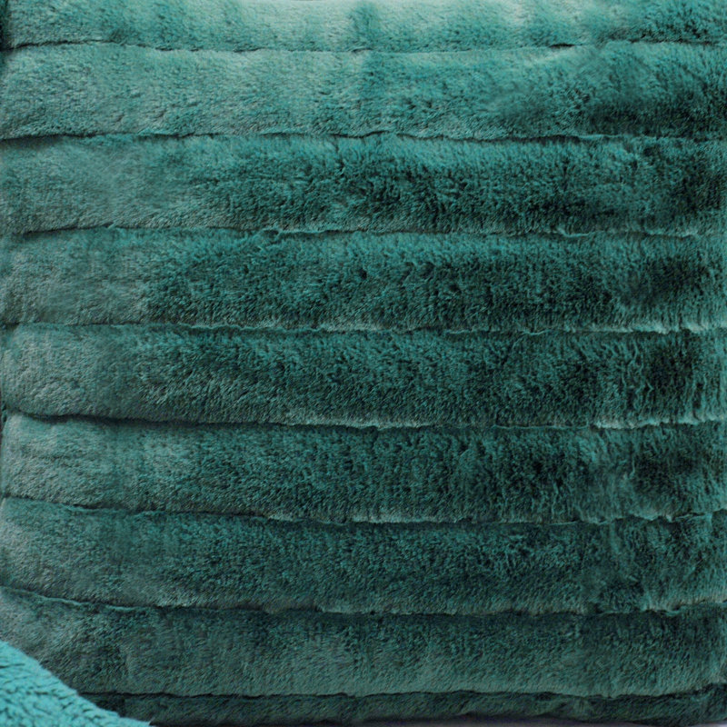 Square Cushion Cover, Dark Teal