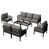 Dark Gray Cushion/Black Frame is out of stock selected