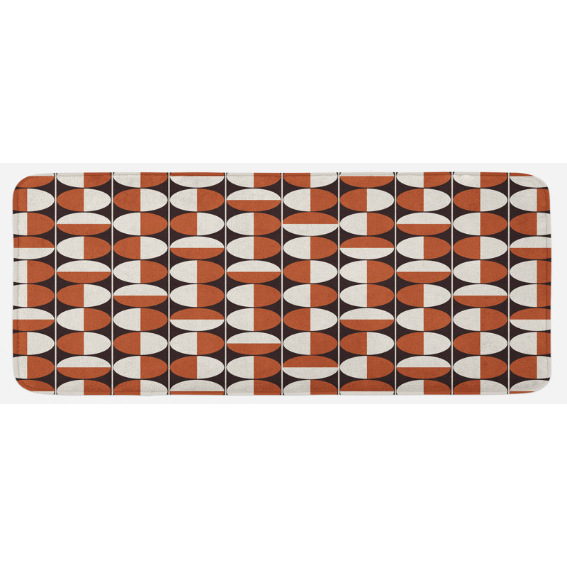 Modern & Contemporary Synthetic Kitchen Mat